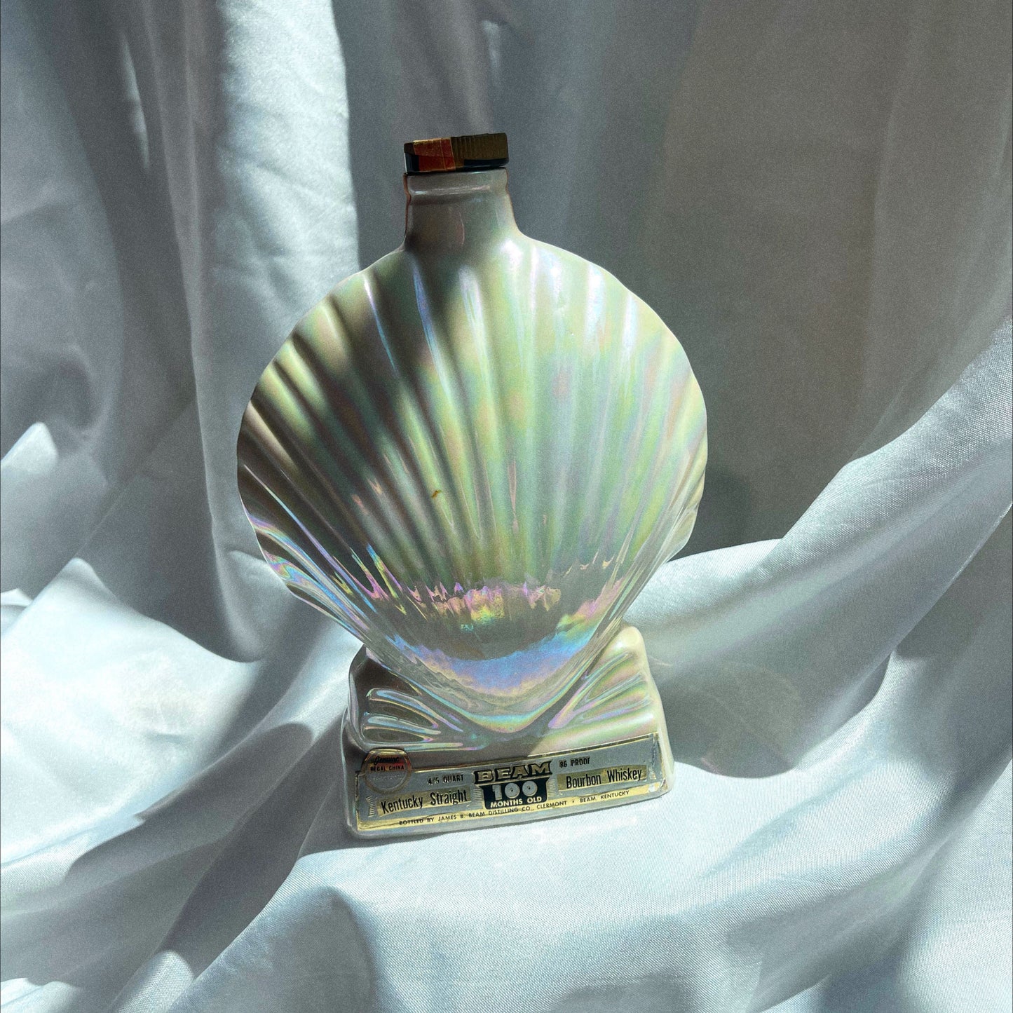 Vintage Jim Beam Shell Bottle