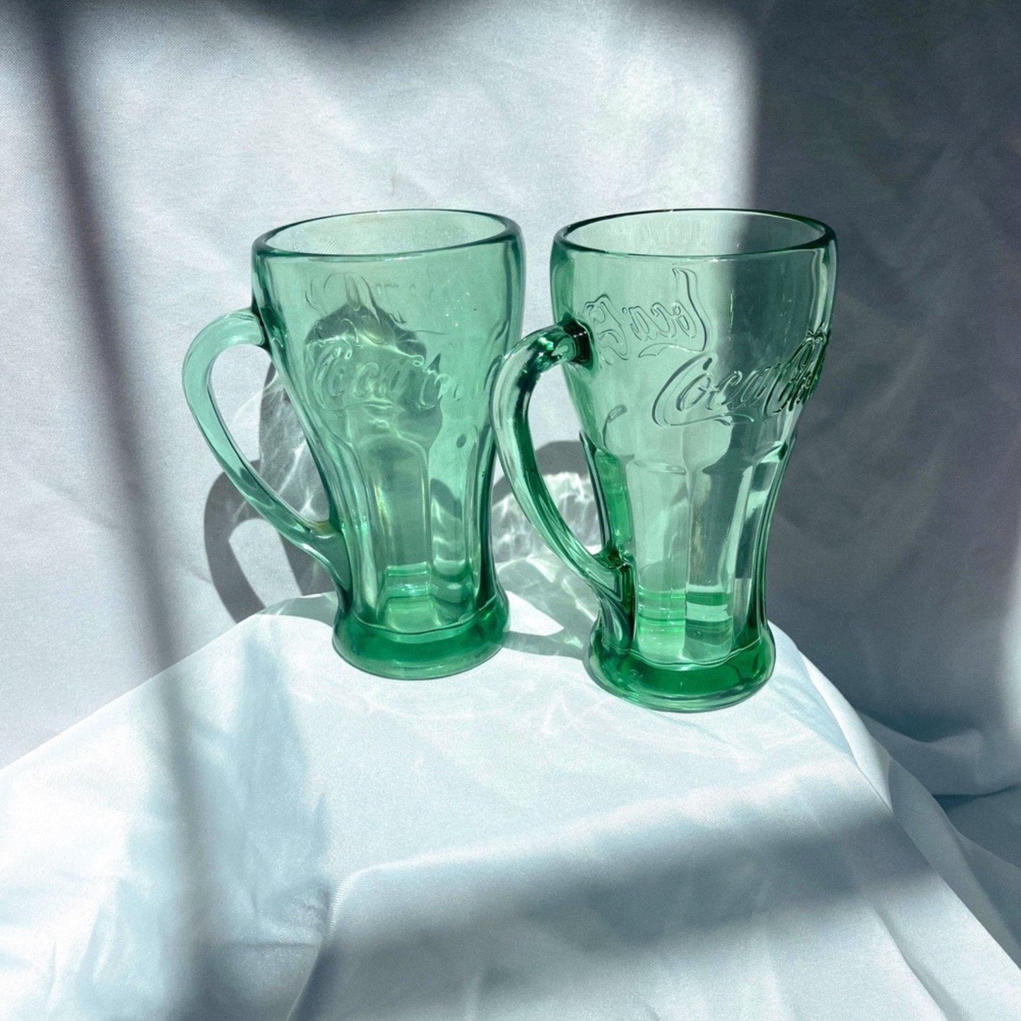Set of 4 Vintage Coca-Cola Glasses