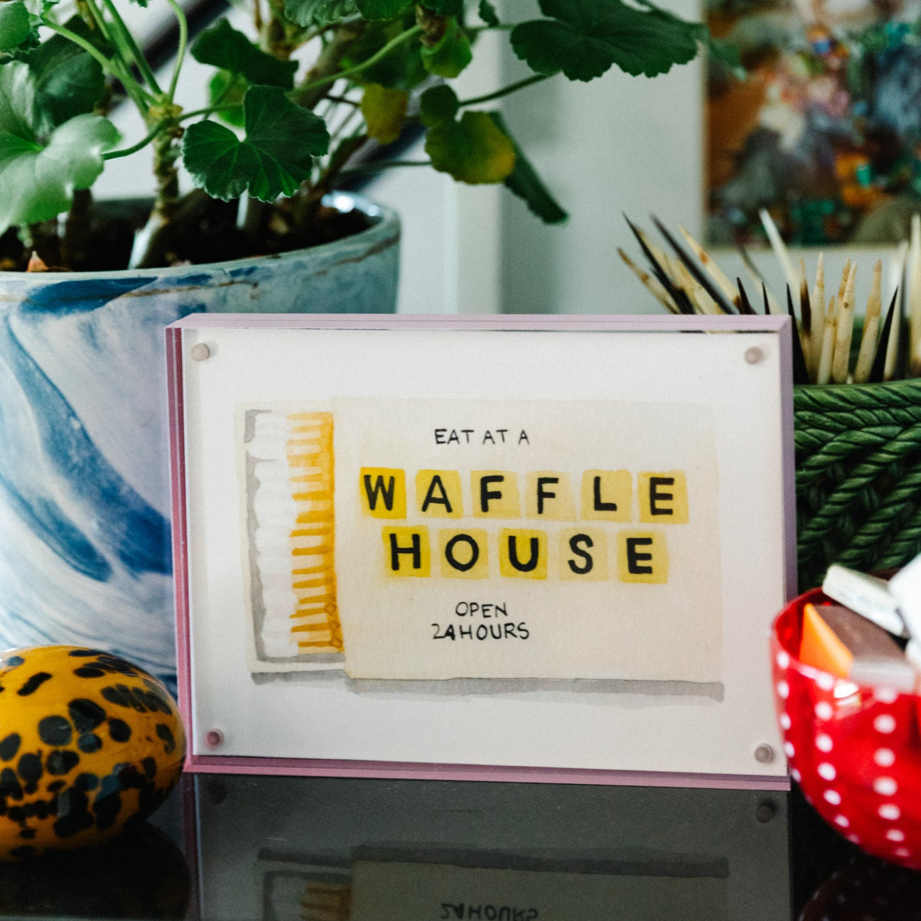 Waffle House Matchbook