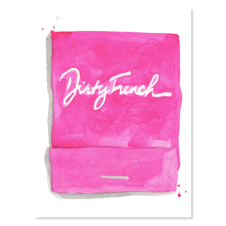 Dirty French Matchbook