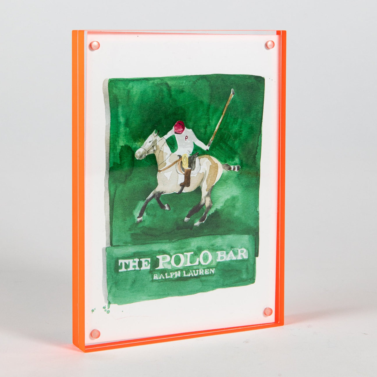 Polo Bar Matchbook Print