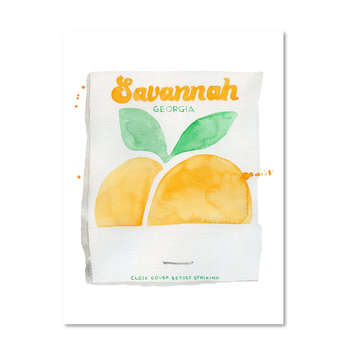 Savannah Matchbook