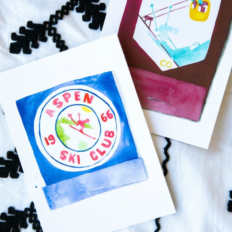 Aspen Ski Club Matchbook