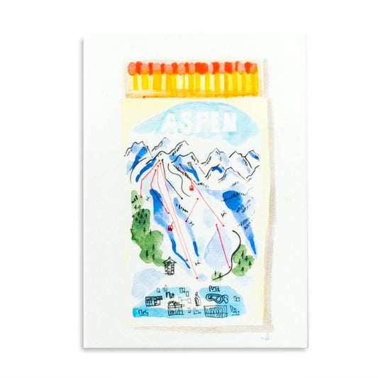 Aspen Mountain Matchbook